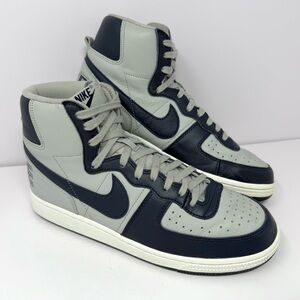 Nike Men’s Terminator High Retro Sneakers Sz 9.5 “Georgetown” Grey 9FB1832-001